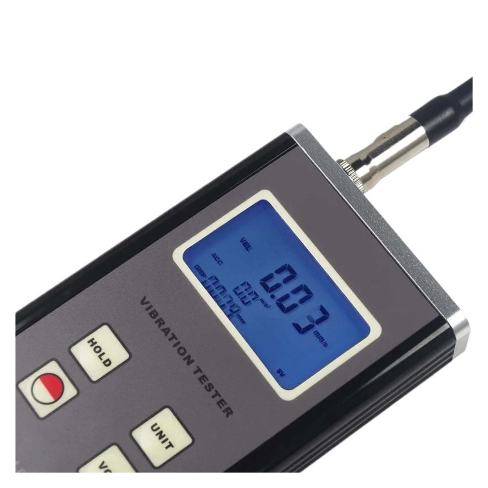 Medidor de vibración Digital VM-6370 Probador de Velocidad y aceleración de Desplazamiento y desequilibrio de maquinaria en Movimiento Vibrómetro de 10 Hz a 10 kHz