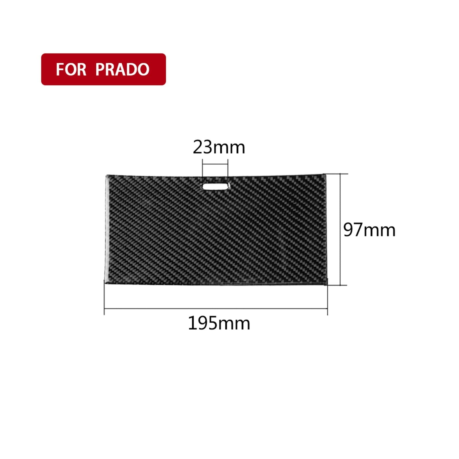 Panel zapalniczki wnętrza samochodu kalkomania tapicerka pasuje do Toyota Land Cruiser Prado 2010-2018 Auto akcesoria do wykończenia straż zestawy naklejek