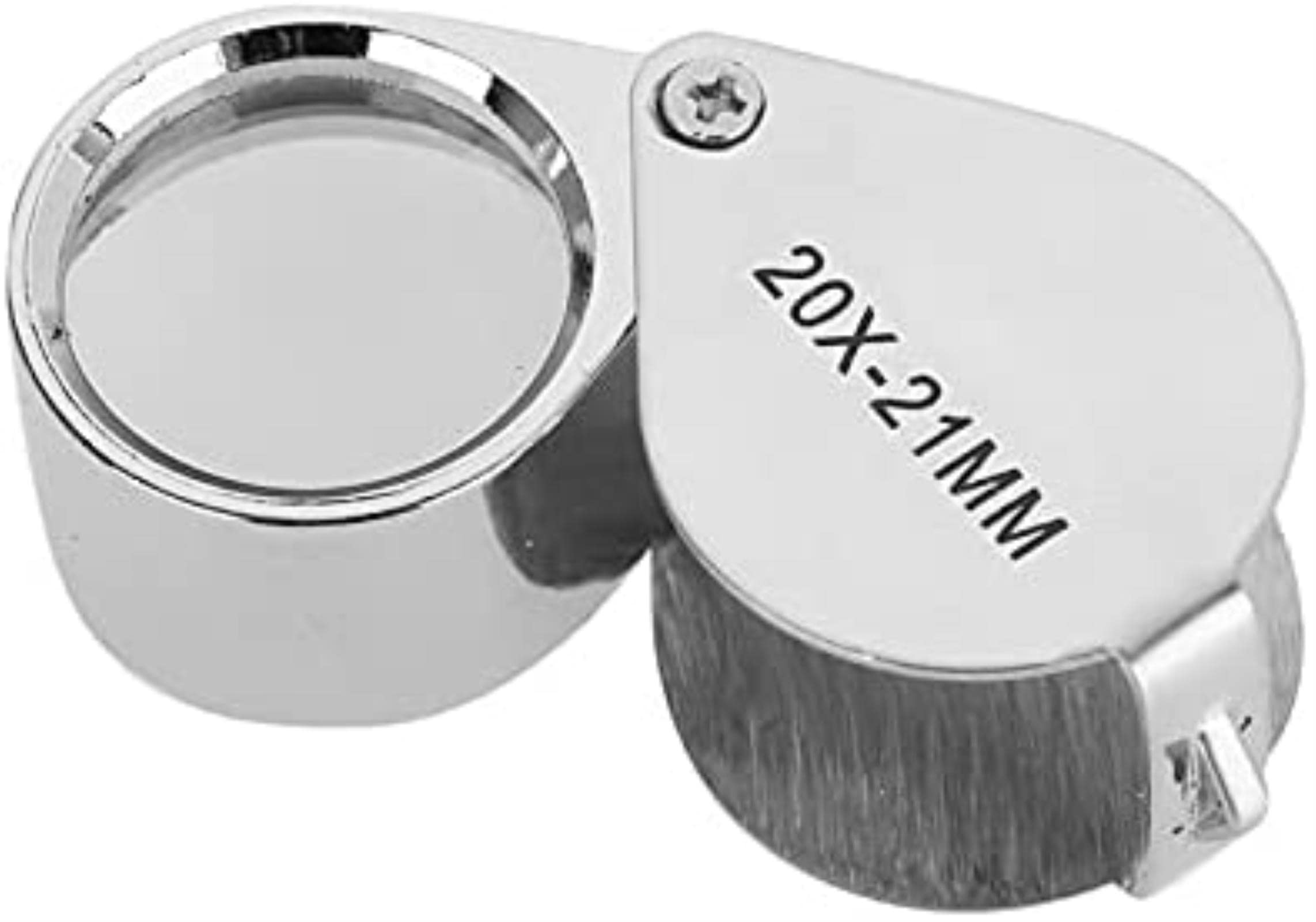 Amazon.co.jp: 拡大鏡 30X / 20X ポータブル虫眼鏡レンズ ガラス製