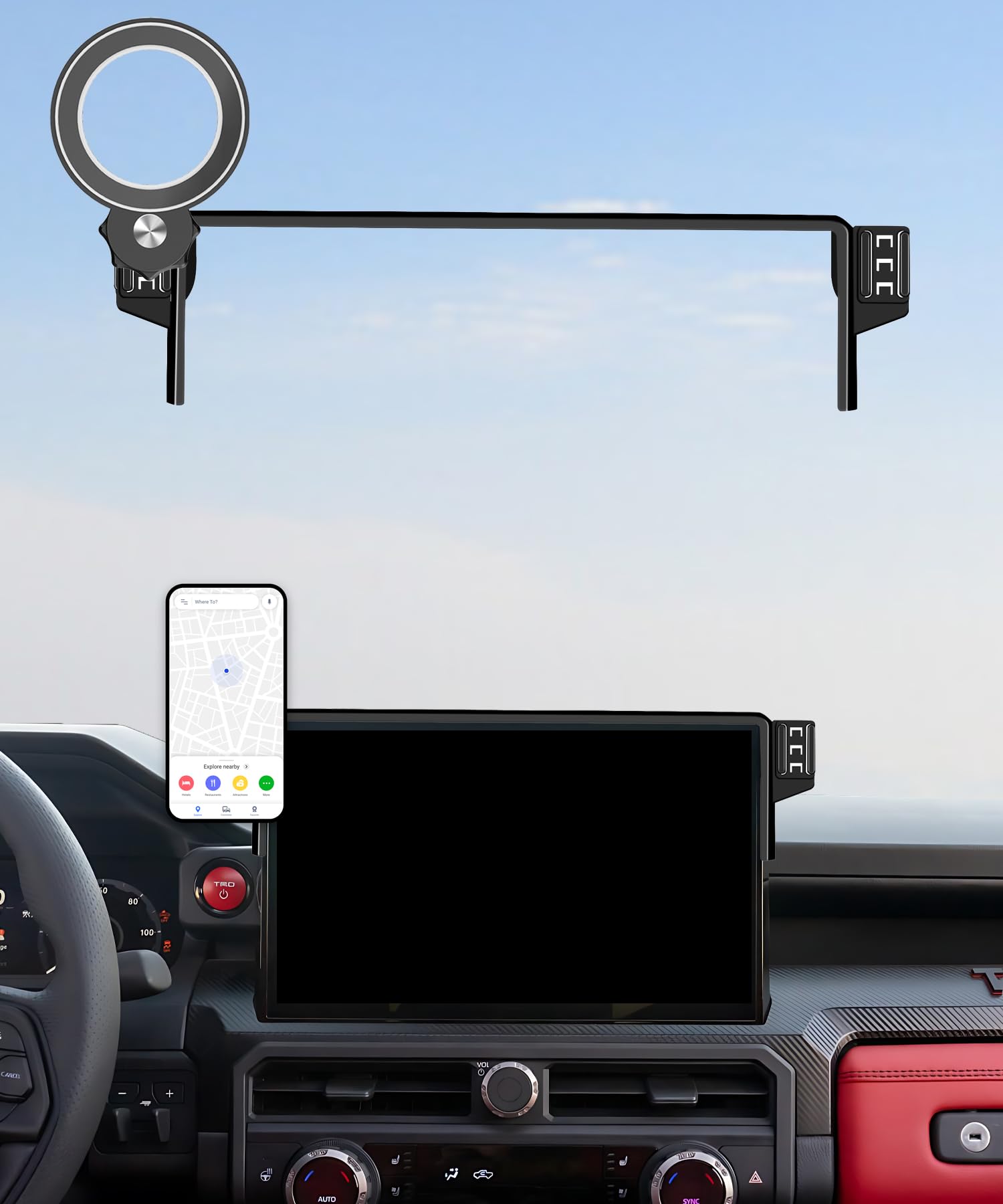 AbeeyGeomarn Tacoma 14" magnetic mount