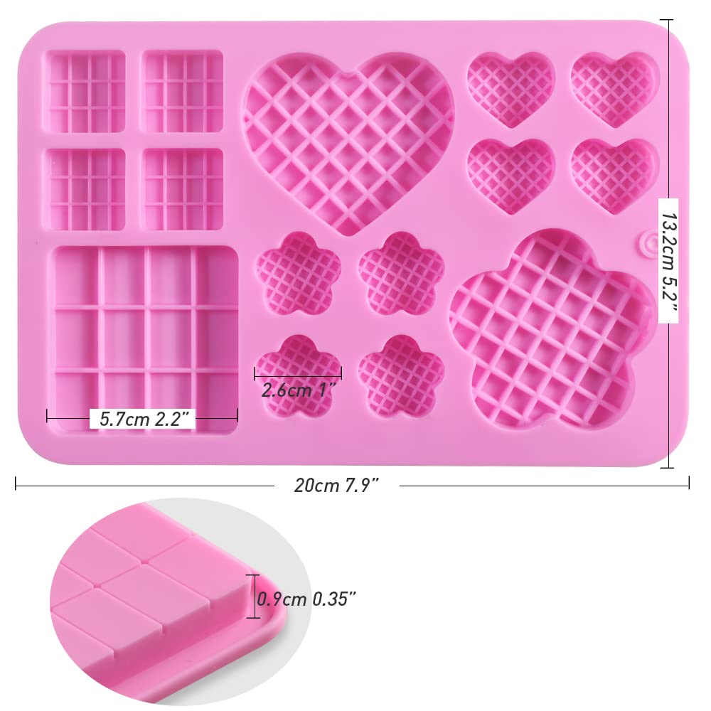 4 Moules En Silicone Cozihom Pour Chocolats Et Bonbons - Formes Animaux Et Fruits - Qualité Alimentaire