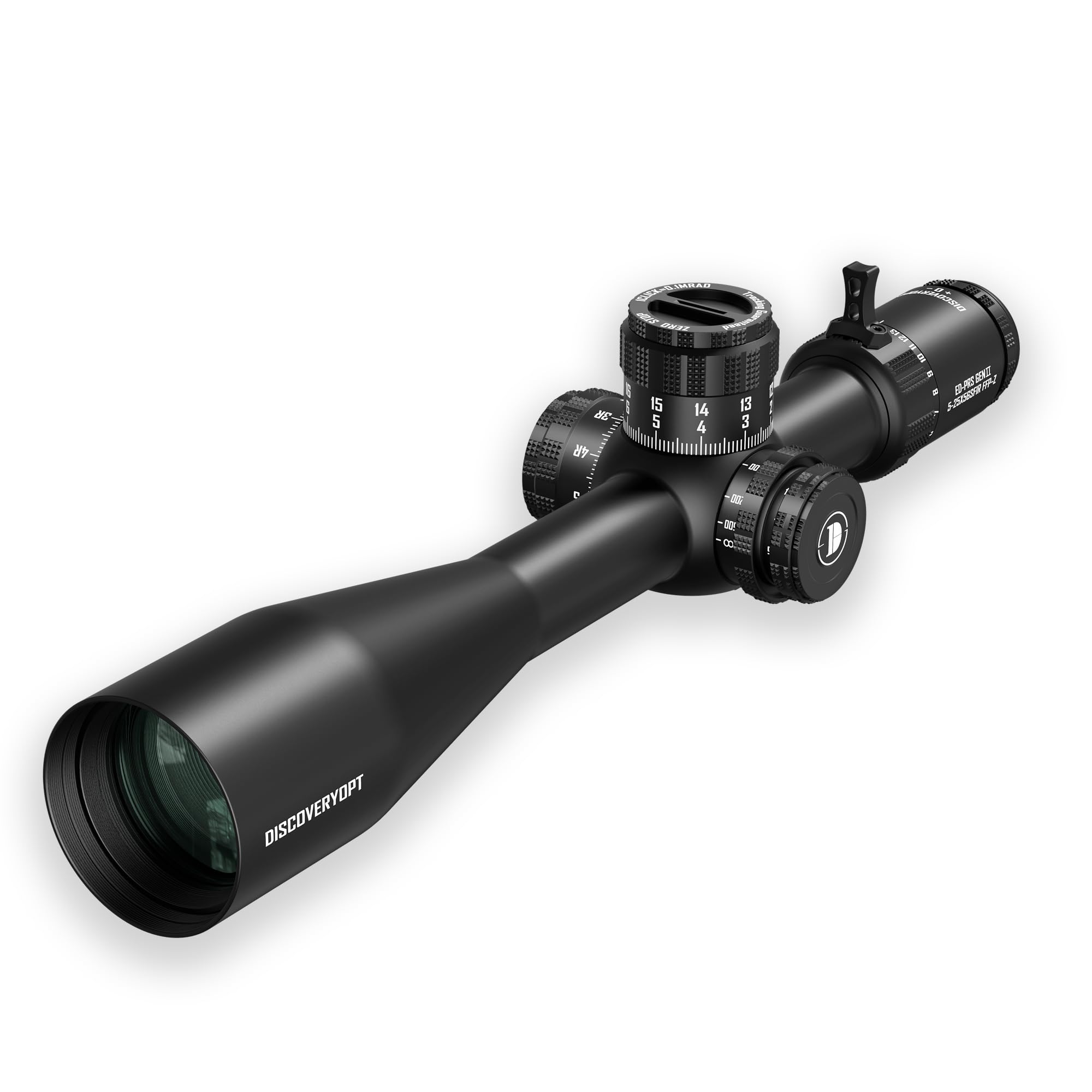 Optics ED GEN-II 5-25x56mm PRS Rifle Scope FFP, Illuminated Reticle with Zero Stop 34mm Tube