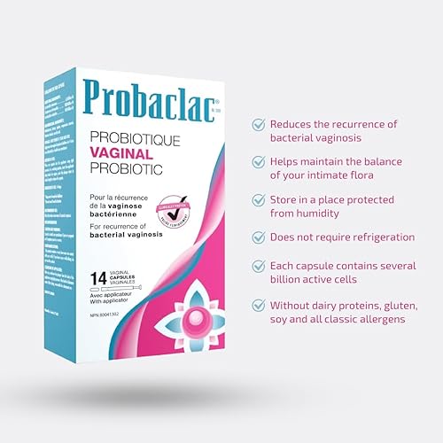 Miniatura 3 de Probiótico vaginal para VB Fórmula de vaginosis bacteriana Clínicamente aprobado Reduce la recurrencia de VB Equilibra el pH y mantiene