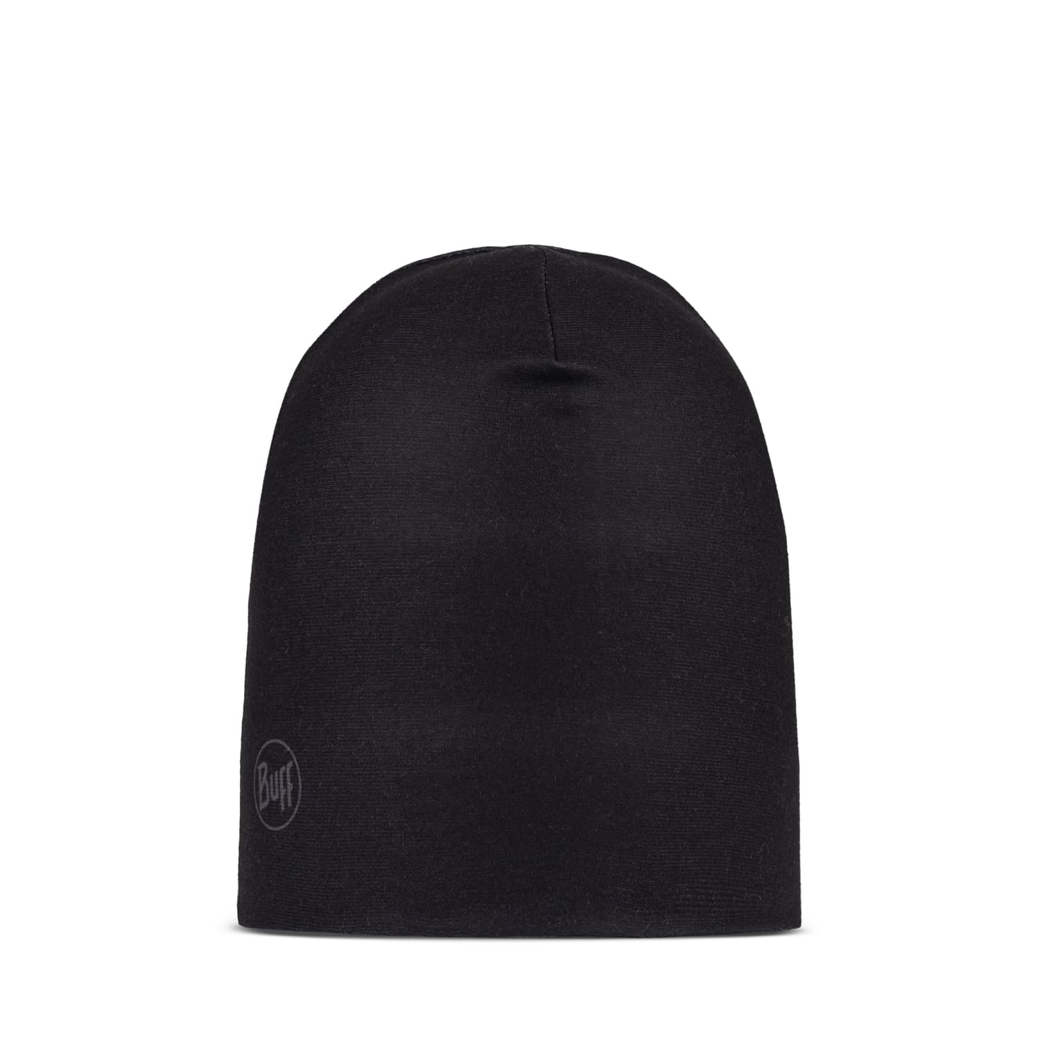 BUFF Czapka Beanie Ecostretch Bardzo Elastyczna, Materiały z Recyklingu, Wygodna, Ochrona Przeciwsłoneczna, Bezszwowa, Wielofunkcyjna One Size Czarny