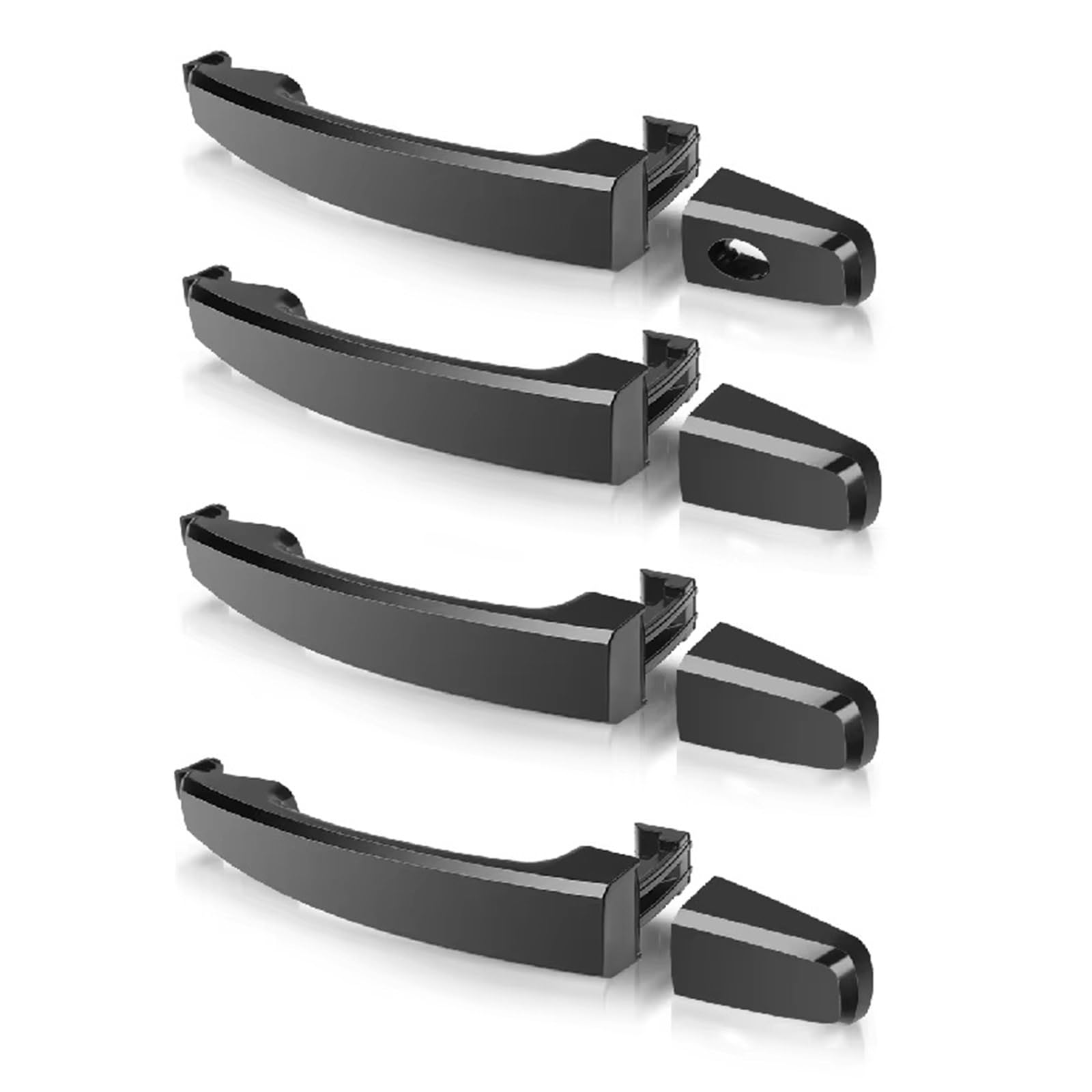 PLQAWRBT Exterior Door Handles Compatible with Chevrolet Aveo, Saturn, Vue
