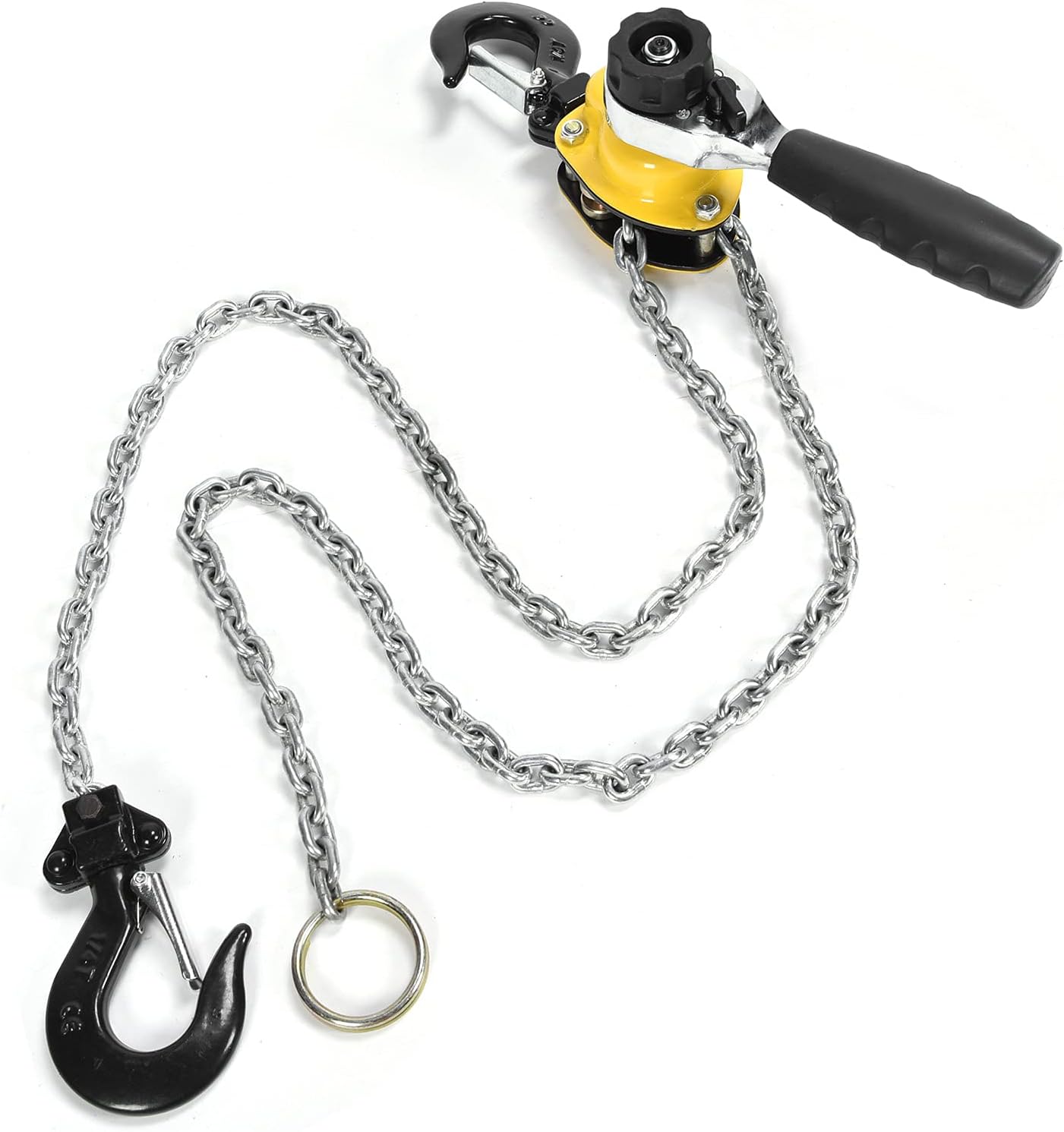 Keenso Mini Puller Lever Chain, Portable Lifting Ratchet Selector Pawl Brake Design Lever Block Manual Lever Hoist 250kg for Factories for Workshops : Industrial & Scientific