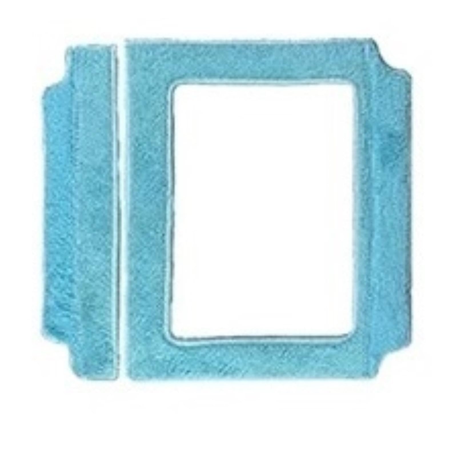 Fensterreinigungsroboter-Mopptuch-Reiniger-Zubehör, Kompatibel Mit Purerobo, W-V1S Fensterroboter-Reinigungstücher-Tuch(Blue)