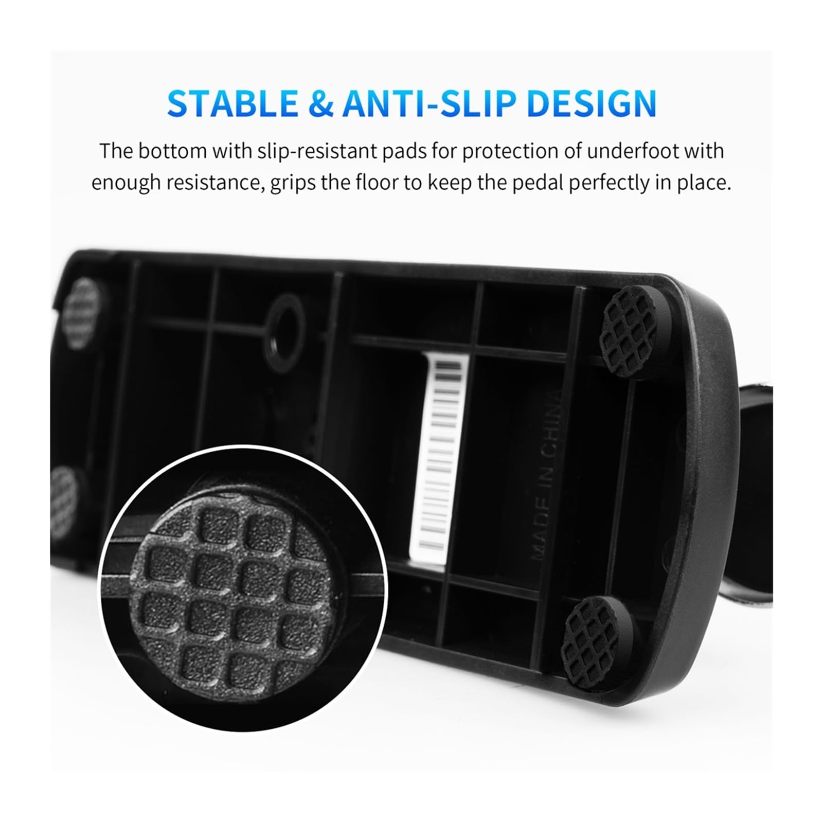 JSP-10 Pedale Sustain da 6,35 mm 1/4 '' con interruttore di polarità for parti e accessori di strumenti a tastiera MIDI for pianoforte