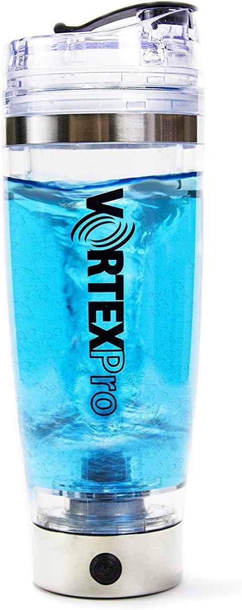 XL - The best shaker anywhere. Period. USB rechargeable. 16,000 rpm Lithium-ion battery. Protein storage container. 100% leakproof. BPA-free. 600mL/20oz (Extra-Large)
