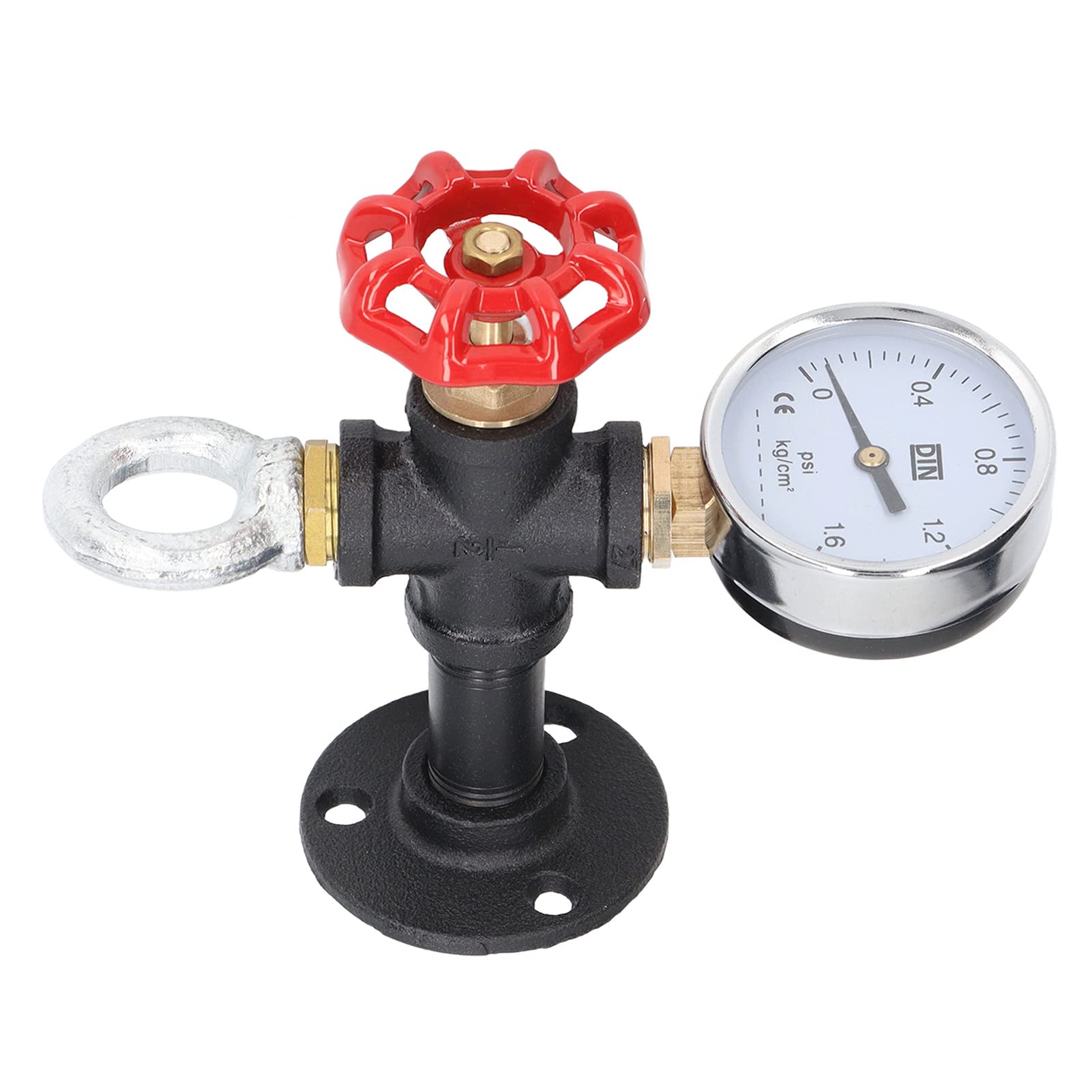 Industrieller Kleiderständer Aus Eisenrohr - Rustikale Wandhalterung Für Kleidung