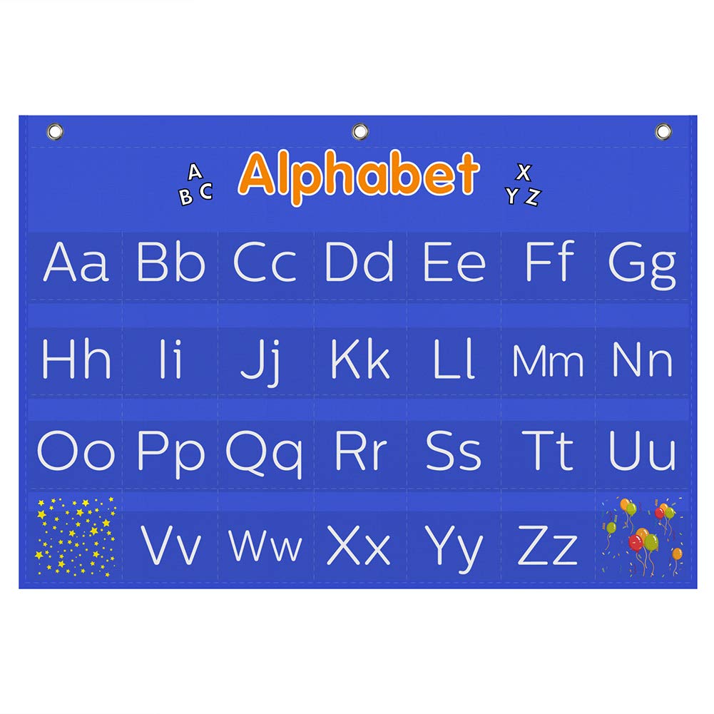 Alphabet Pocket Chart,Word Recognition Pocket Chart, ABC Pocket Chart,ABC Alphabet Pocket Chart