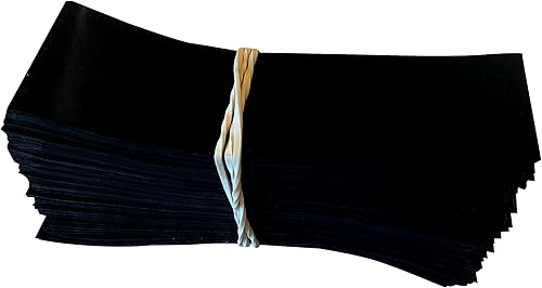 Banda retráctil perforada negra de 2.953 x 1.102 in para envasador de píldoras y botellas farmacéuticas diámetro de la tapa 1 34" Paquete de 250