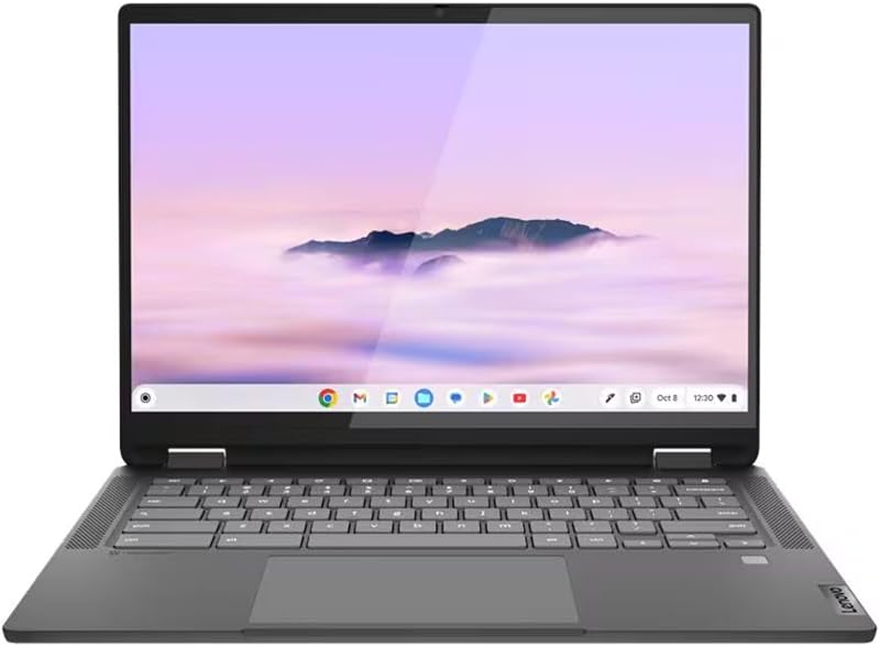 Laptop Flex 5i Chromebook Plus con pantalla táctil de 14" - Intel Core i3 1315U - 1920 x 1200 - Chrome OS - 8GB RAM - 256GB SSD - WiFi 6E y Bluetooth 5.3 - Teclado retroiluminado - Cámara web - Gris