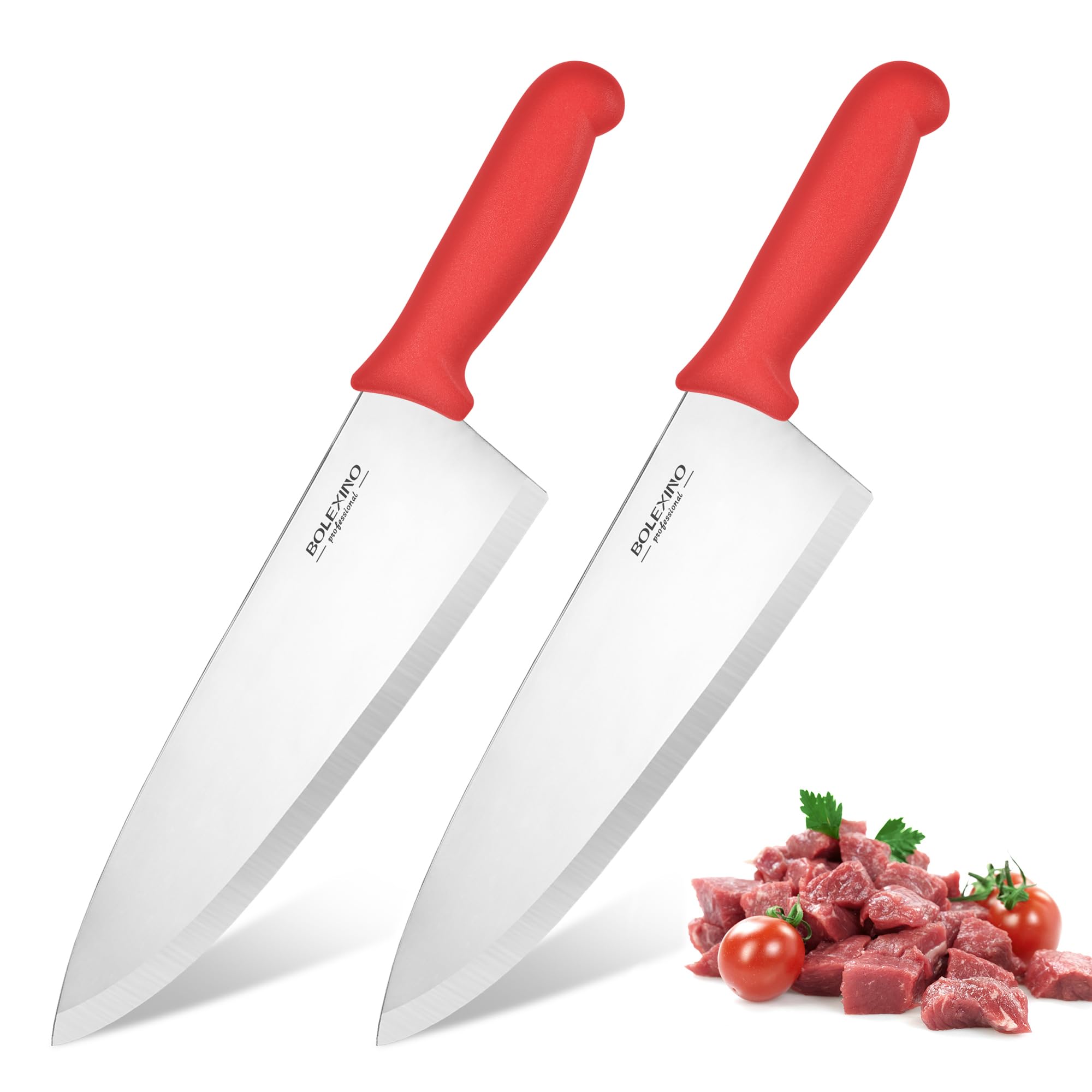 10" Professional Chef Knife, High Carbon Steel, Ergonomic (Green) — Amazon image 10