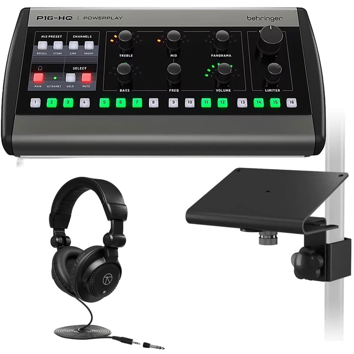 BEHRINGER パーソナルミキサー POWERPLAY P16-M ② Amazon.co.jp: Behringer PowerPlay 16 P16-M 16チャンネル デジタル