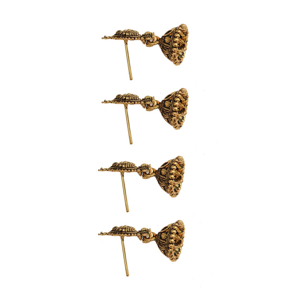 Set of 2 Women's Jhumki Earrings