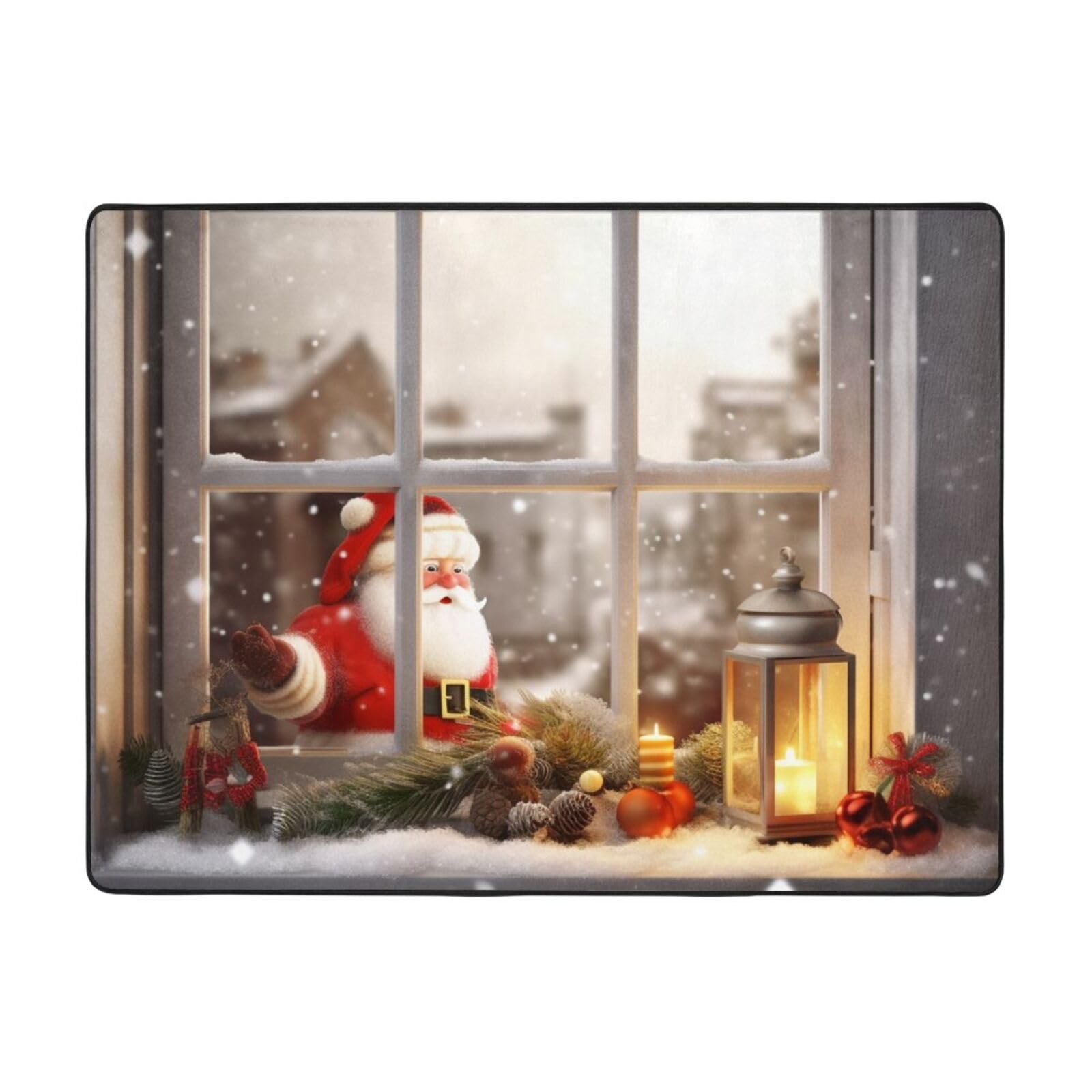 Tapis de sol antidérapant BAFAFA pour décoration et yoga