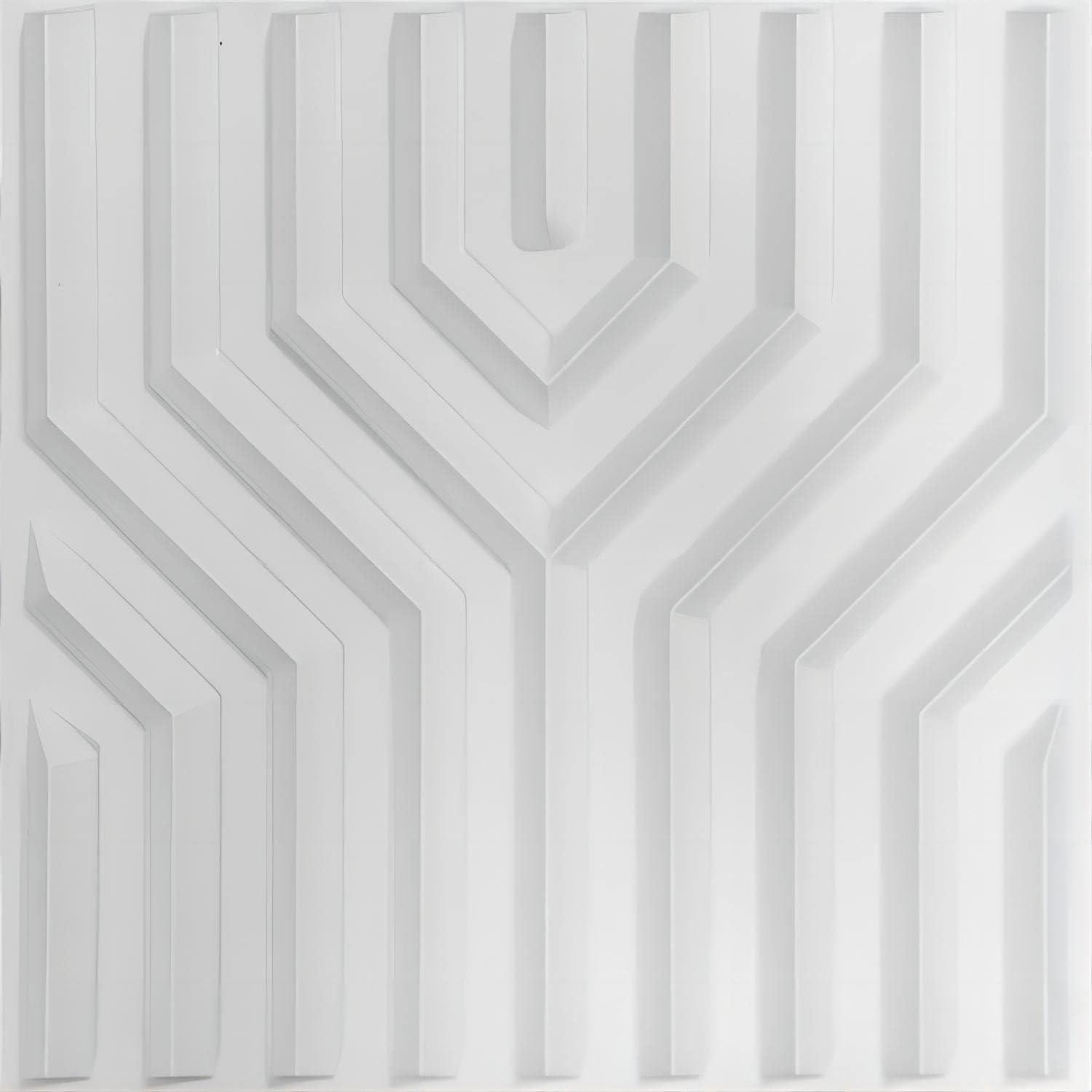 Kayra Decor 3D Wall Panel PVC Zig Zag Design, White,19.7 x 19.7, (Pack of 40) Covers 107.60 Sq Feet PVC Panel for Home Kitchen Studio Saloon Living Room Gaming Room and Office Decor (B0B6P3N35K) Amazon Price History, Amazon Price Tracker
