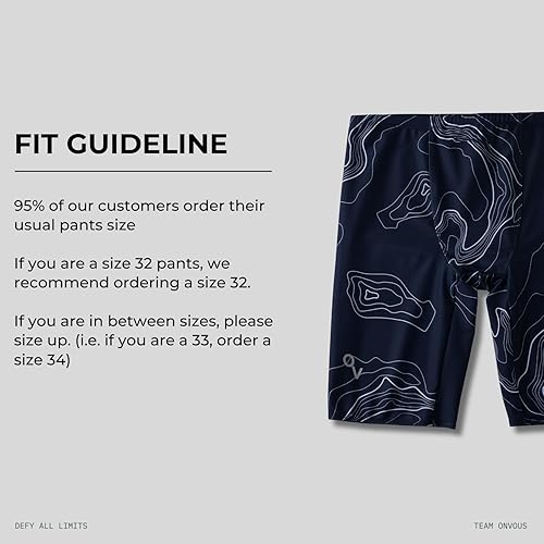 Miniatura 5 de Jammers de natación de la serie Pro para hombre Traje de baño deportivo para hombre Jammer para hombre Jammers de natación para hombre talla 28-38