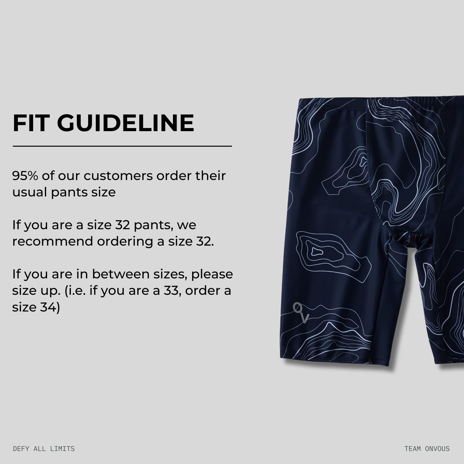 Pro Series Short de bain pour homme | Jammer athlétique pour homme | Jammer pour la natation | Taille 28 à 38