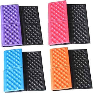 Veemoon Almofada De Dormir De Acampamento 4 Peças Esteiras De Piquenique Almofada De Dormir Dobrável Ao Ar Livre Almofada De Dormir De Acampamento Tenda Almofada De Dormir Almofada De