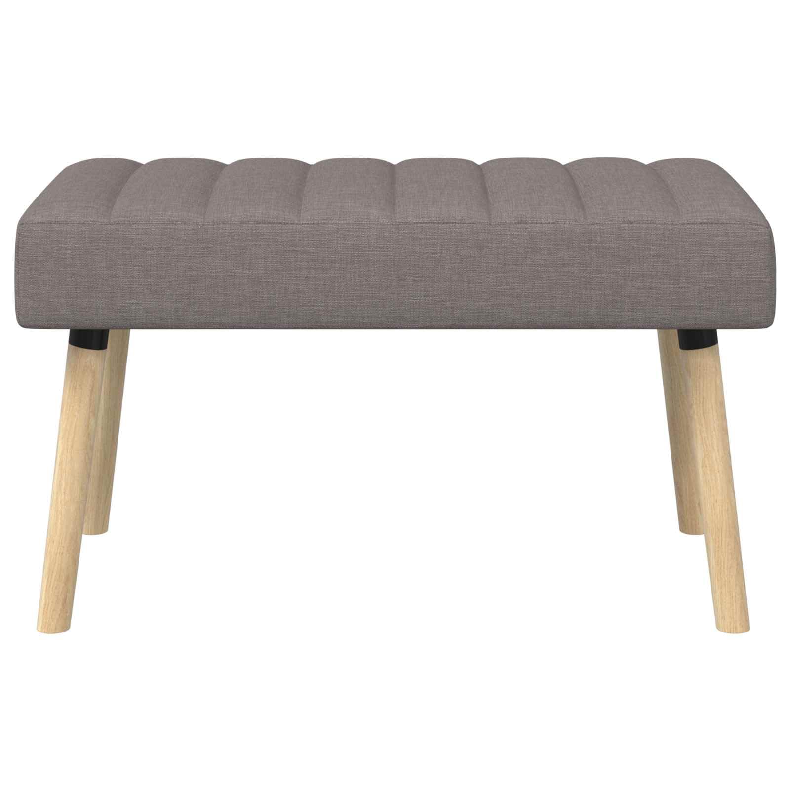 Banco con tapizado en Canal Topo 80 x 40 x 46 cm Tela, Bancos, 9.5 kg-42038479