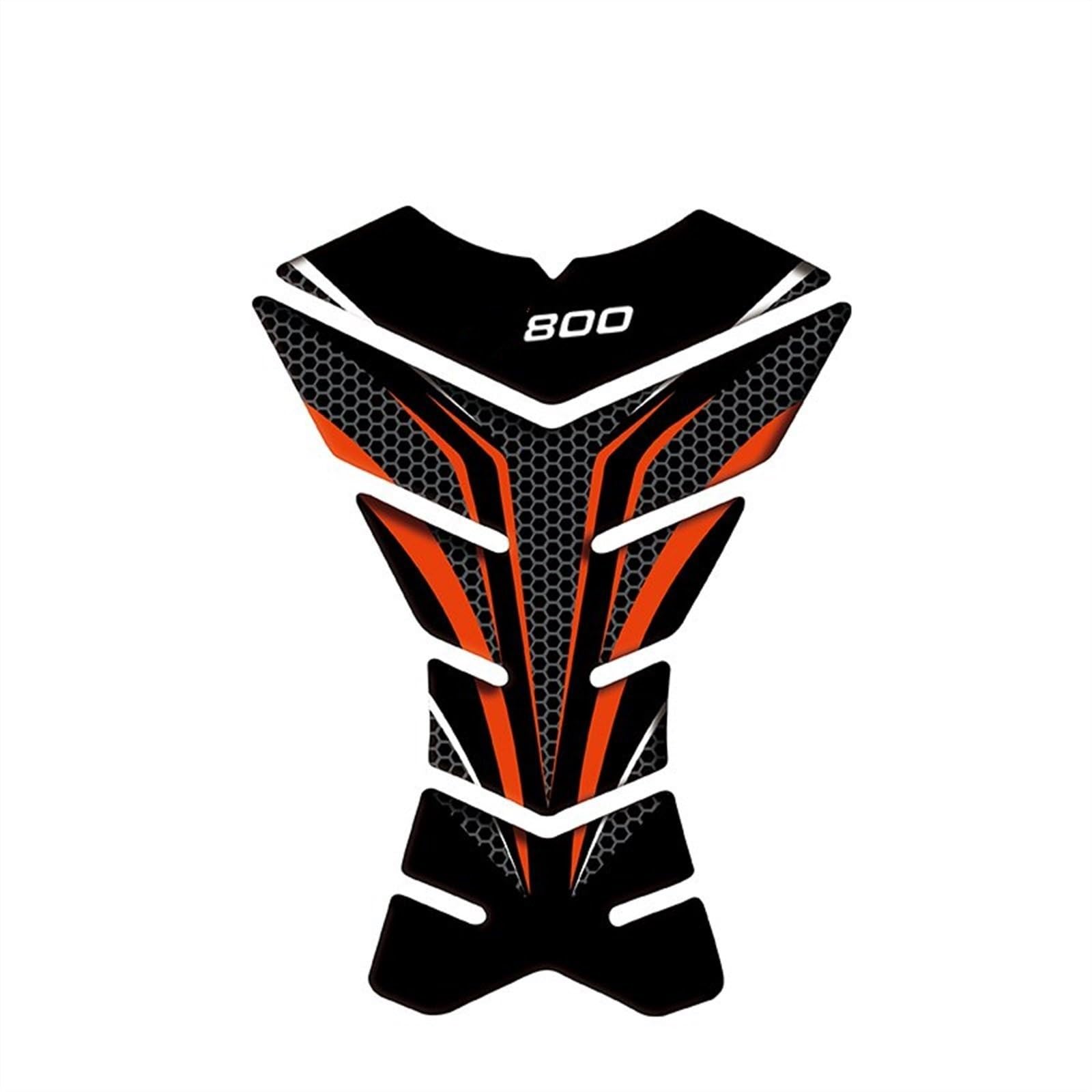 Motorcycle Tank Pad Protector Emblem Sticker Decal Gas Fuel Knee Fishbone for F800GS Fishbone Tank Pad(Color20)