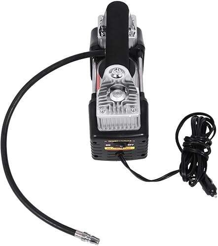 Miniatura 5 de Bomba de compresor de aire resistente de 12 V 150 PSI, mini inflador eléctrico de neumáticos para neumáticos de coche, furgoneta y tractor