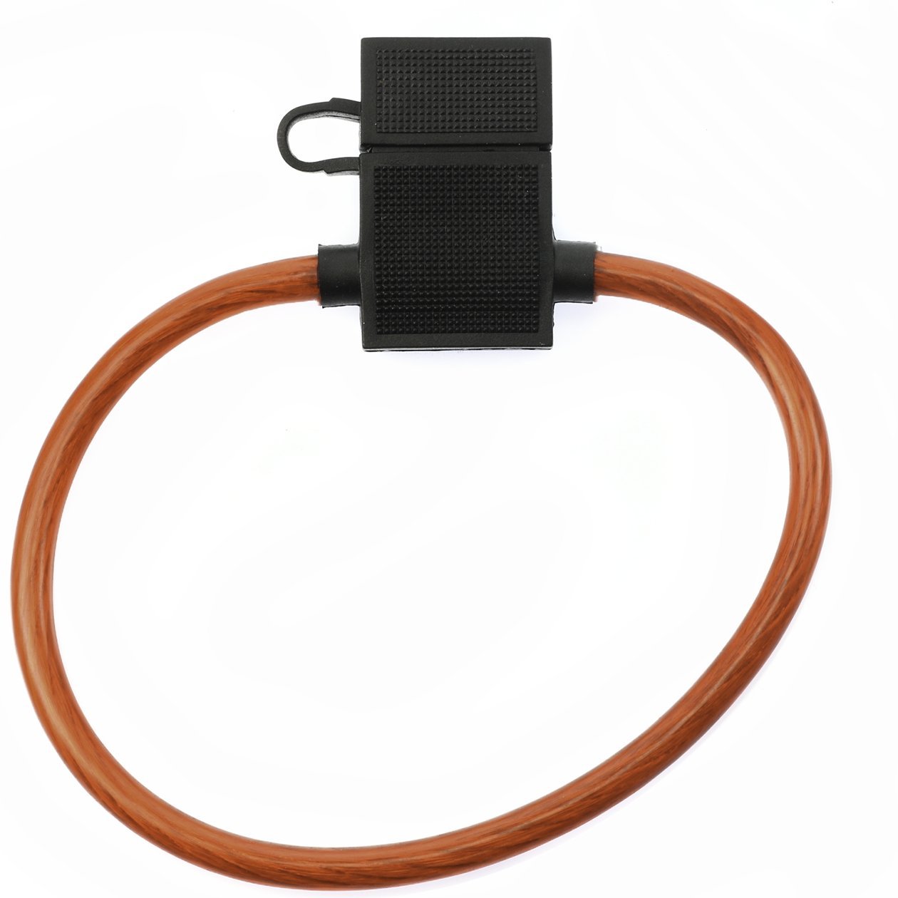 Voodoo - Portafusibile in linea ATC da 8 gauge con coperchio e 1 fusibile (30 Amp)