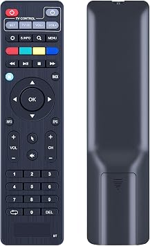 Replacement Remote Control for TVIP TV Set-Top Box Compatible with TVIP410 TVIP412 TVIP415 TVIPS300 TVIP605