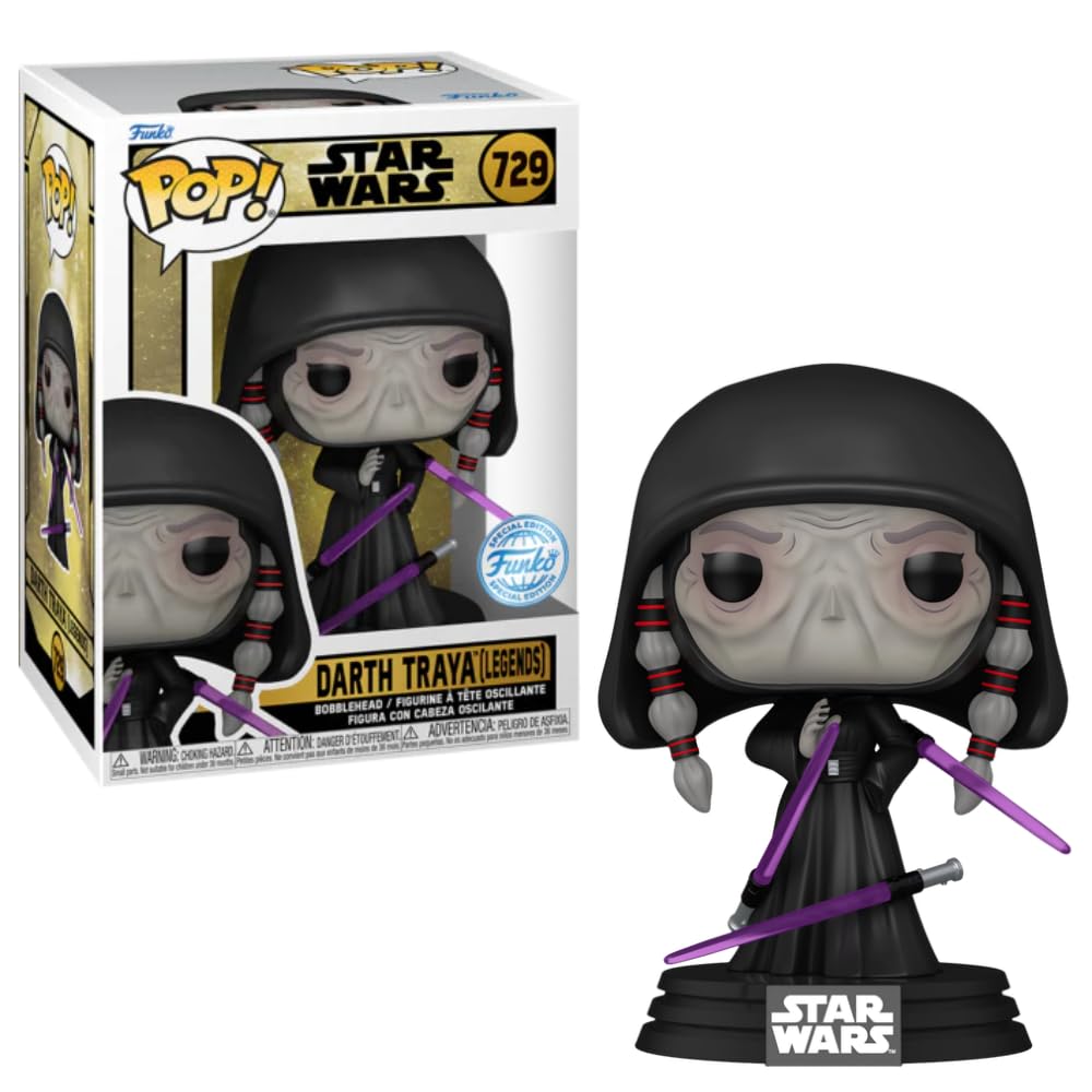 Funko Pop Star Wars: Gaming Greats - Darth Traya Vinyl Action Figure