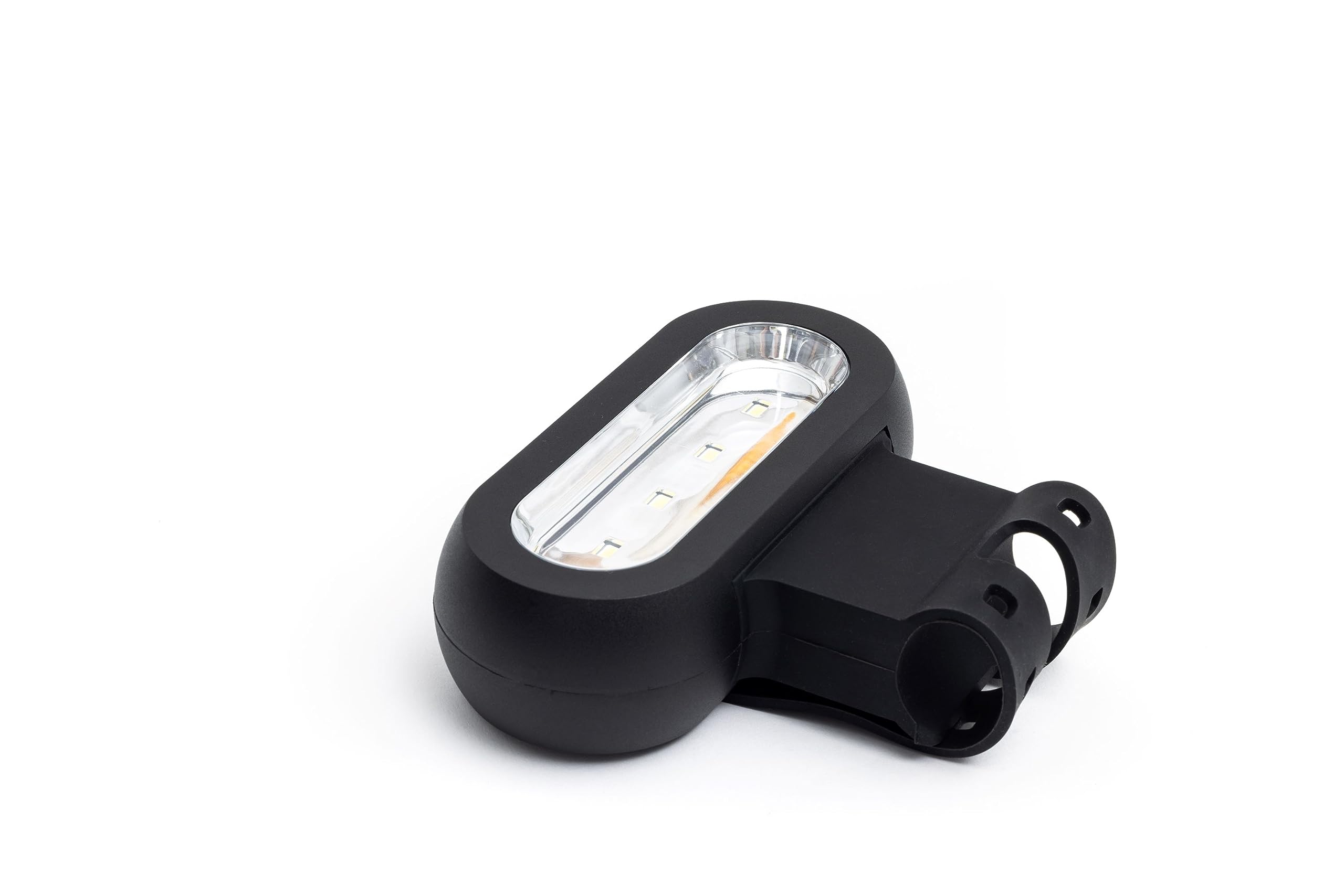 Chef Cuisine Grill Licht LED – Grill Beleuchtung mit drei Helligkeitsstufen, batteriebetriebene Kunststoff Grill Lampe, universelle Befestigung mit Silikonband, 4 LEDs, Leuchtdauer bis zu 18 Stunden