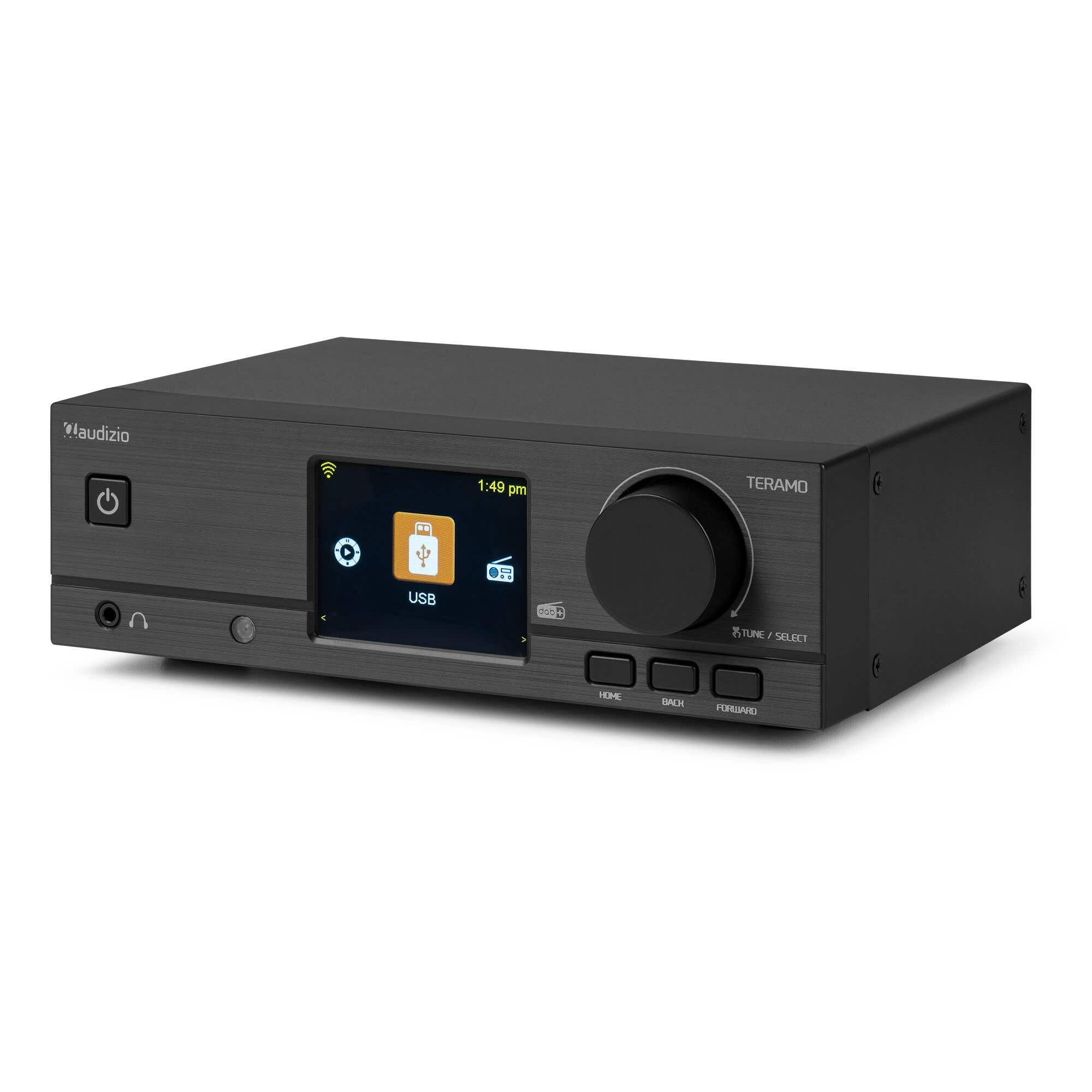 Audizio Teramo Internetradio Adapter mit DAB+ für HiFi Anlage