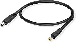 PNGKNYOCN DC 8mm Adapter Cable 14AWG DC 8020 Male to DC 7909 Male Power Extension Cable for Solar Generator Portable Power Station and Solar Panel（0.6M）
