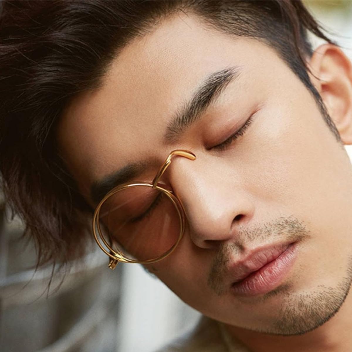 Amazon.co.jp: 片眼鏡 モノクル コスプレ 丸型 右目用 レトロ 怪盗