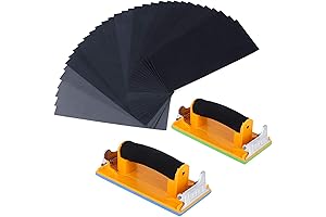 36-Pack Sandpaper & 2-pack Drywall Hand Sander