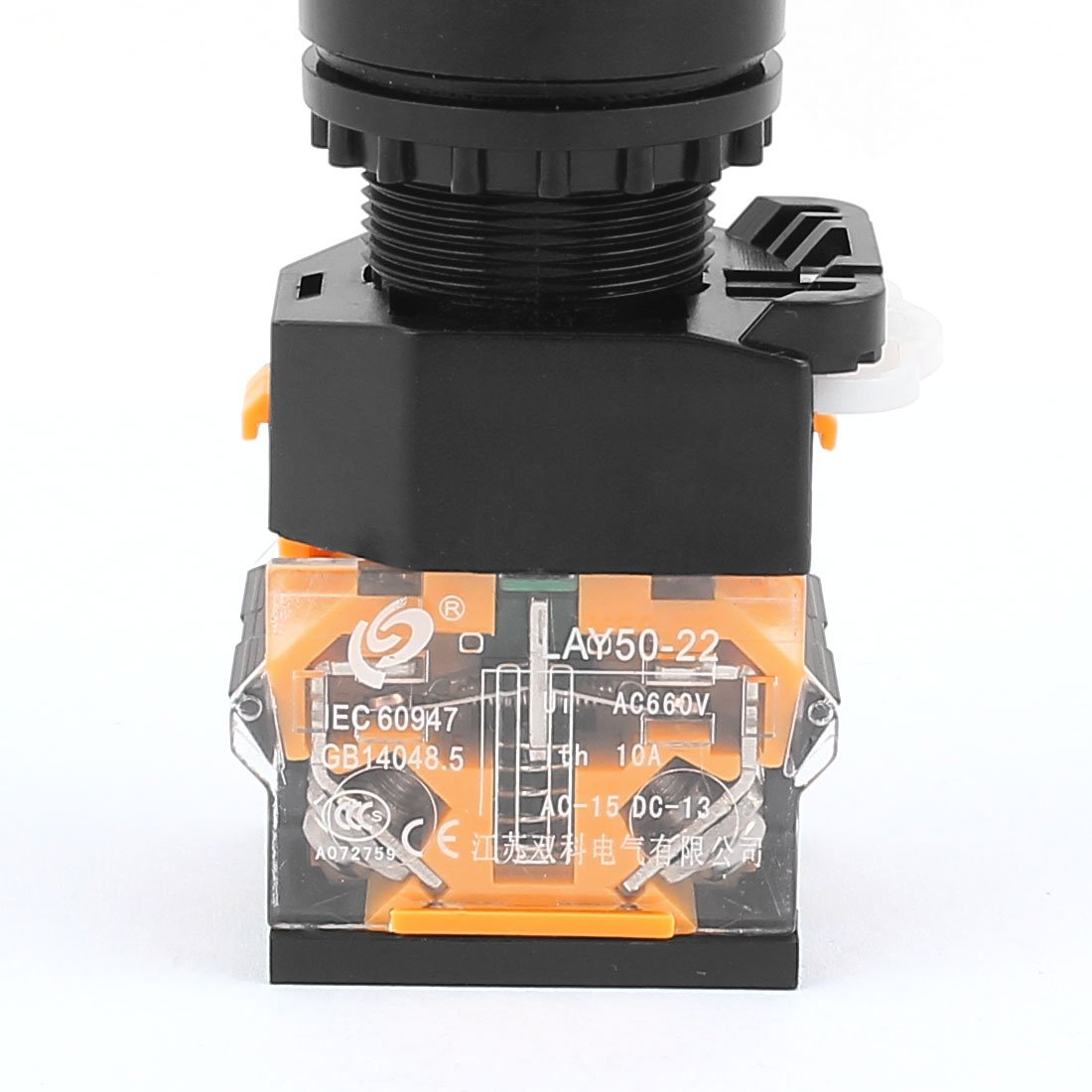 Aexit 4PCS AC Wall Switches 660V 10A NO/NC/NO 4-Pin DPST 3 Position Rotary Light Switches Selector Switch