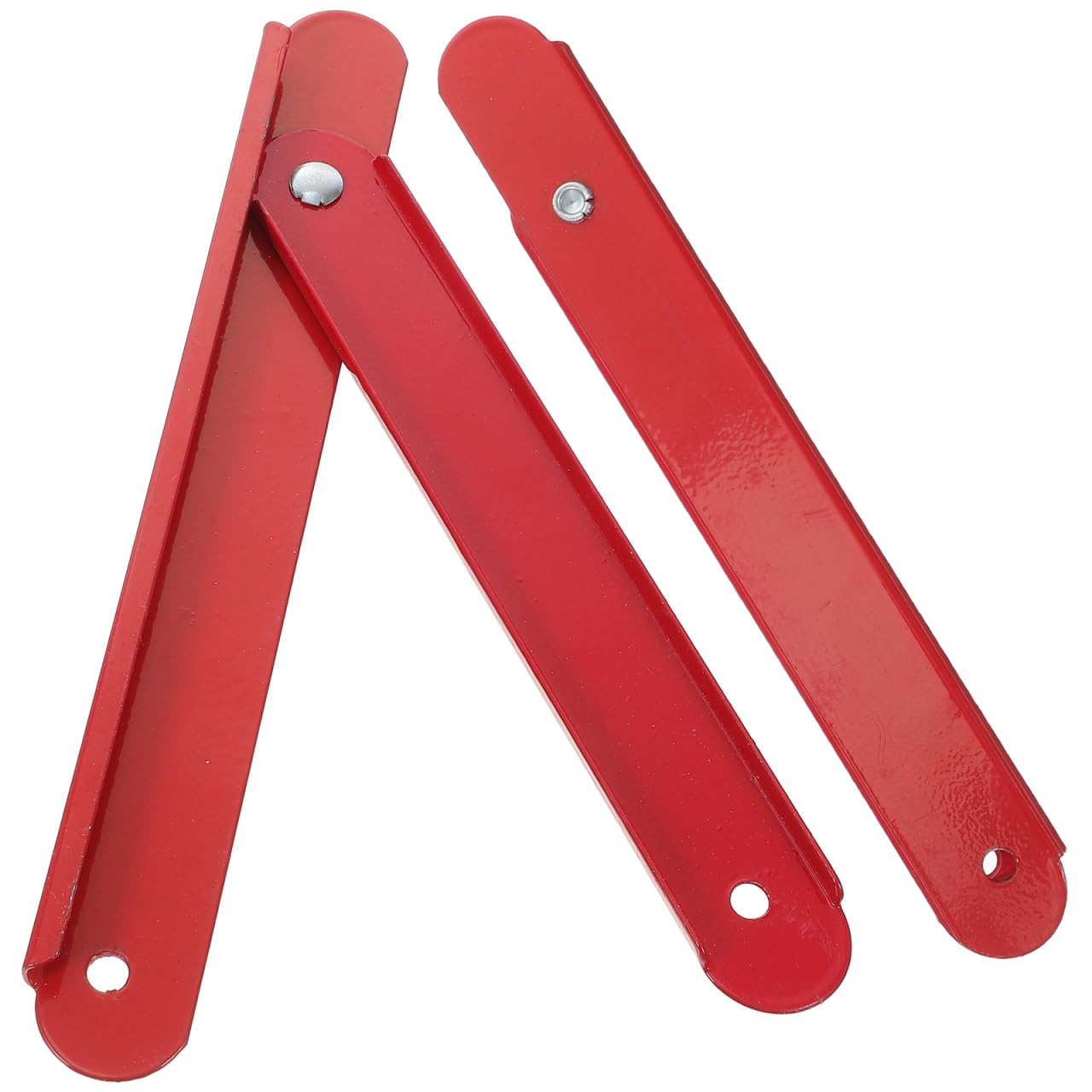Angoily 2pcs Step Ladder Hinge Replacement Kit Herringbone Ladder Tie Rod Ladder Accessories Red-image-32