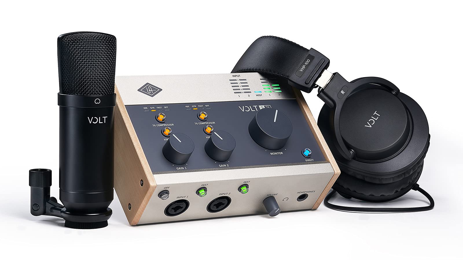 Amazon.co.jp: Universal Audio VOLT 276 Studio Pack USB 2.0 対応  