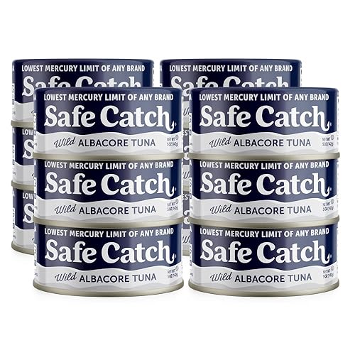 Safe Catch Wild Albacore Atún latas de 5 onzas