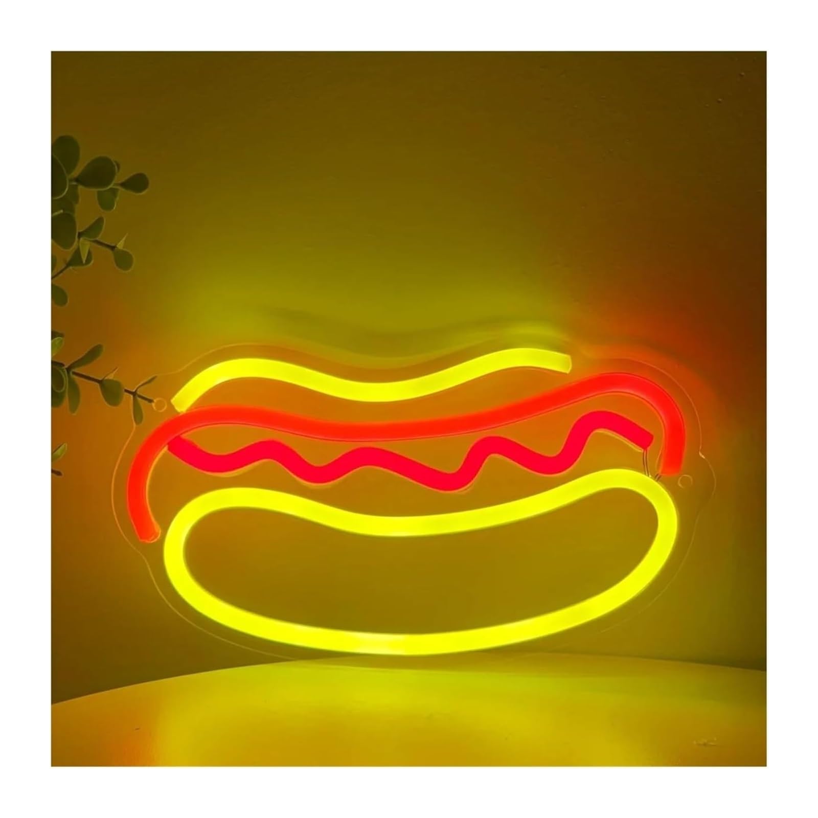 Generico Per la decorazione delle feste con insegne al neon, LED da parete per notturne