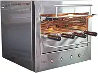 Churrasqueira Elétrica de Bancada com Espetos Rotativos Gourmet em Aço Inox Bake Smart 04 - Hope Voltagem:220v