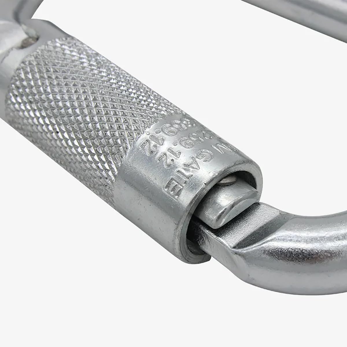 Auto Locking Carabiner Clip Heavy Duty Climbing Carabiner 45KN=10000 IBS Twist Lock Carabiner for Outdoor Climbing, Mountaineering, Rappelling, Camping, Hiking, Swing - Image 4