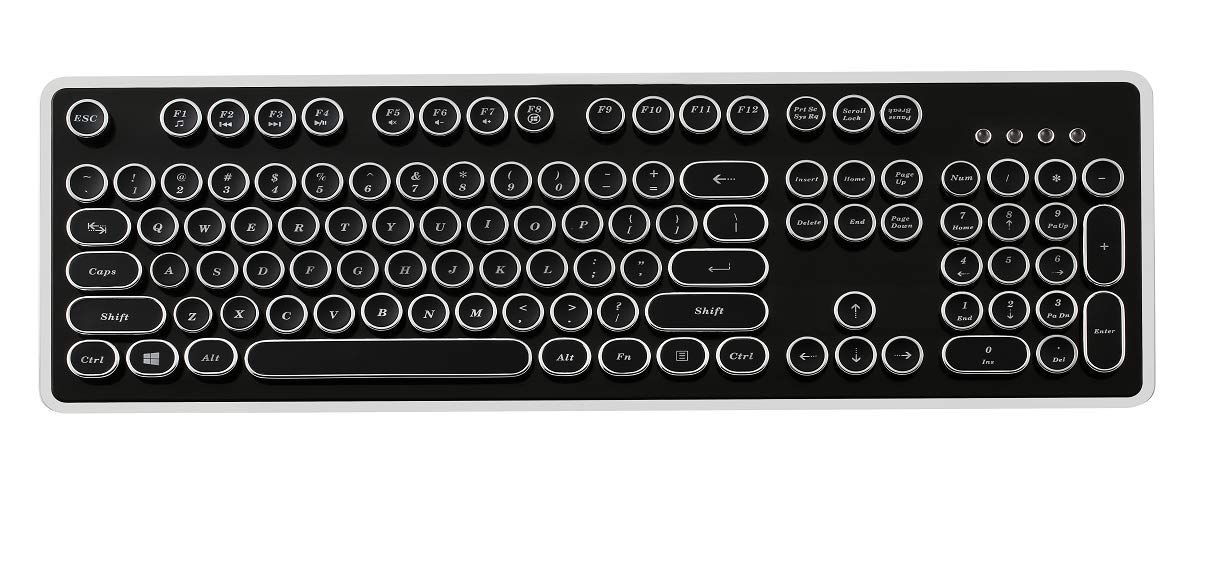 FSY Retro- USB Mechanical Gaming Keyboard Cherry Tea Switch 104Keys