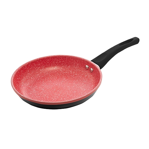 LYOR - Frigideira de Indução em Alumínio com Revestimento Cerâmico Granilite Vermelha 20cm