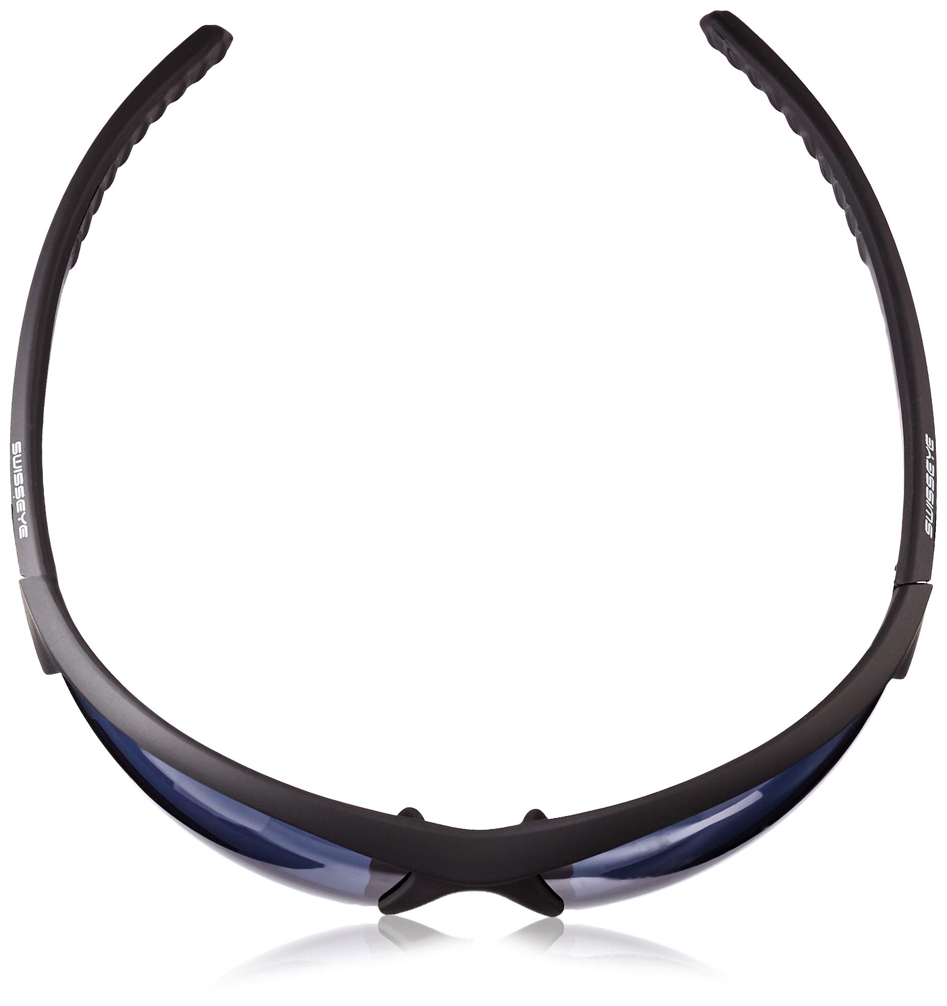 Swiss Eye 40271 Gardosa Evolution M/P - Occhiali da Sole in caucciù M/L, Colore: Nero