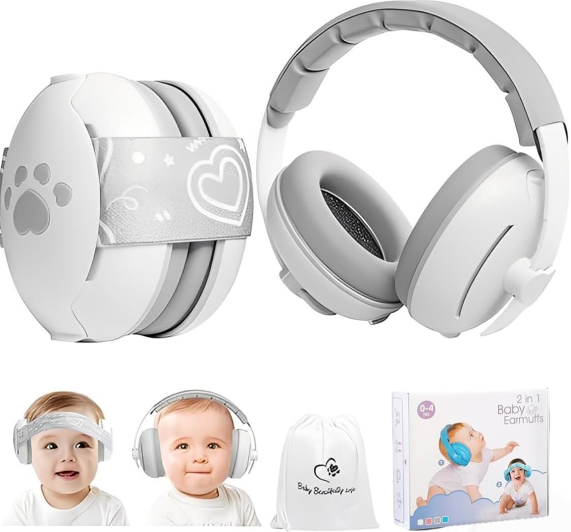 BABY イヤーマフ クロ Amazon.co.jp: [JITIFAZH] 防音 イヤーマフ 子供 1-48ヶ月 遮音値25db
