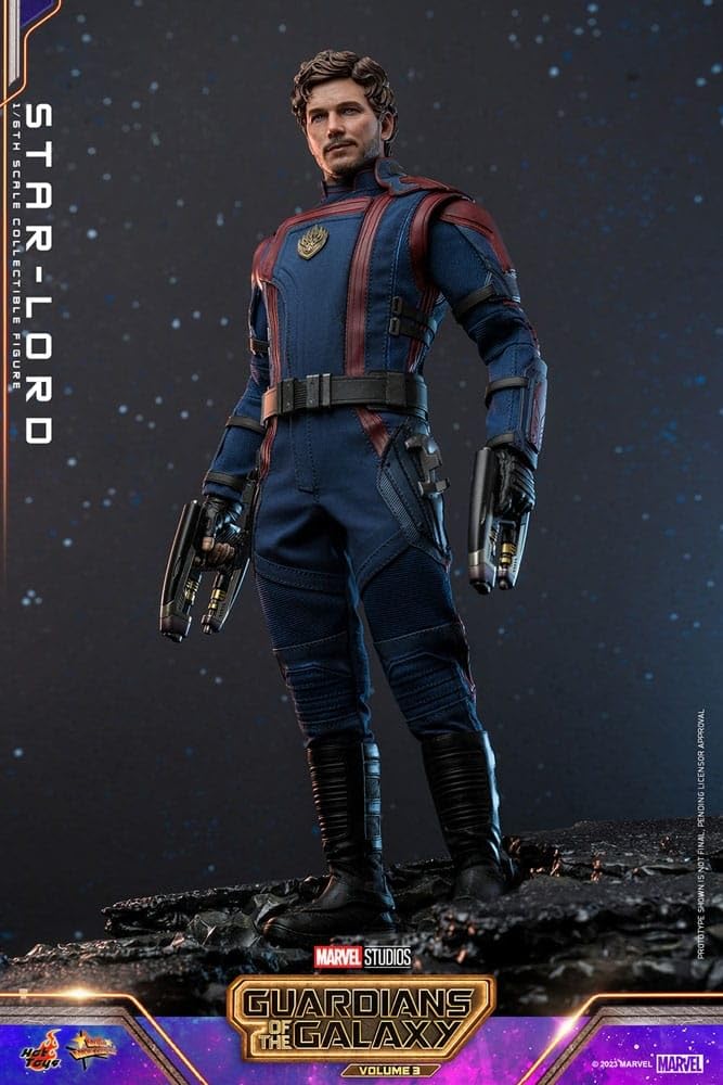 Hot Toys Guardiani della Galassia Vol. 3 Statuetta Movie Masterpiece 1/6 Star-Lord 31 cm