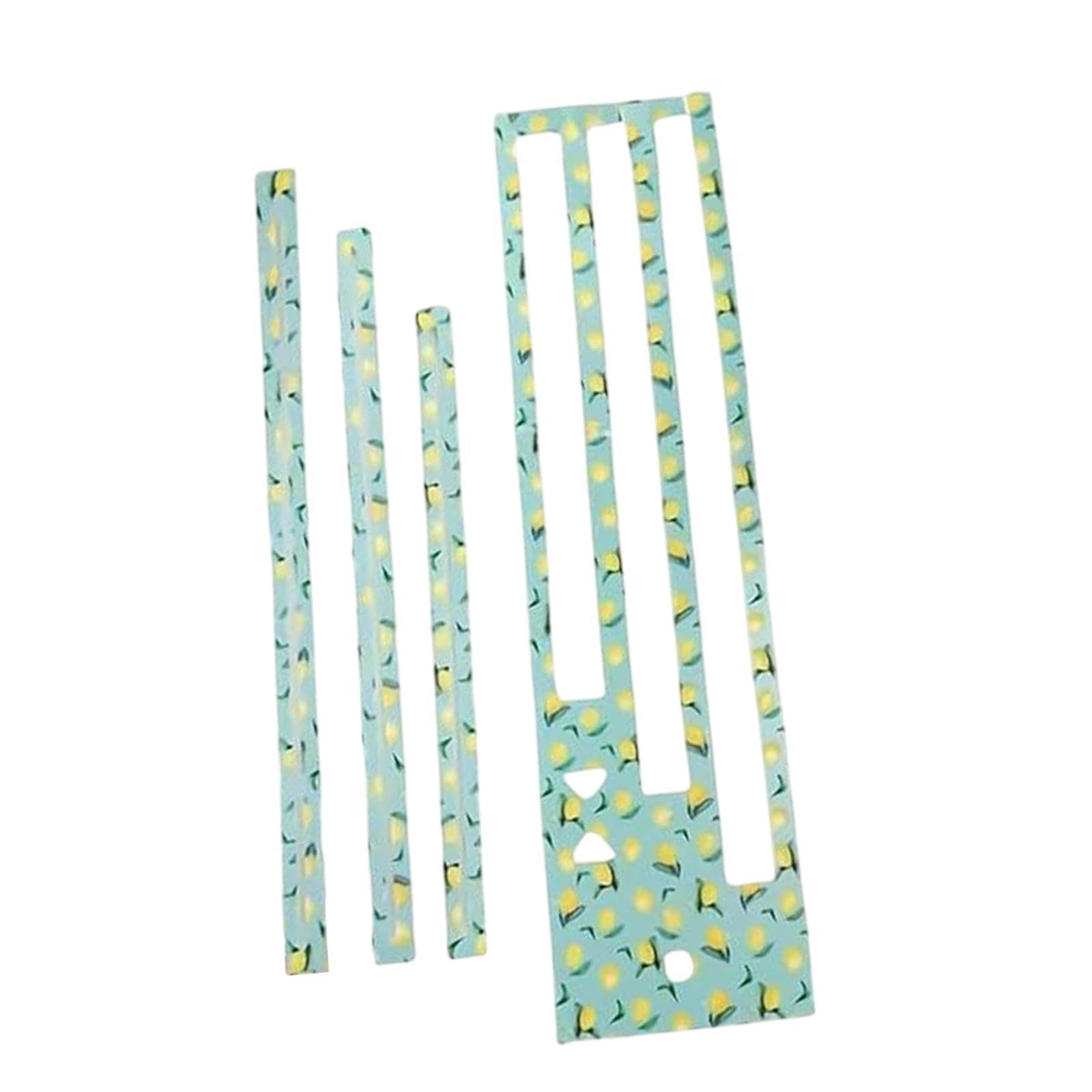 LOOM TREE® Zipper Pocket Templates Set Acrylic Professional Bag Zipper Making Templates | Sewing | Quilting | Quilt Templates & Stencils-image-1