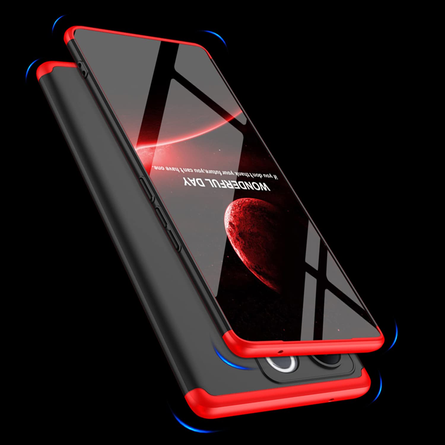 Kapa Double Dip Full 360 Protection Back Case Cover Vivo